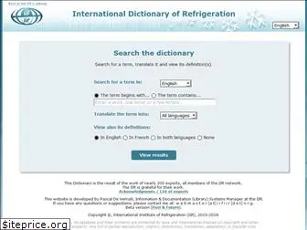 dictionary.iifiir.org