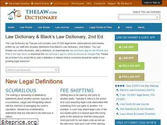 dictionary.thelaw.com