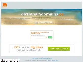 dictionarydomains.co