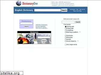 dictionaryone.com