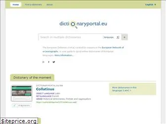 dictionaryportal.eu