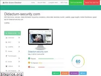 didactum-security.com.sitescorechecker.com