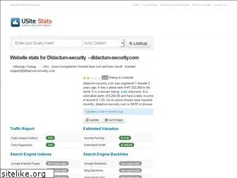 didactum-security.com.usitestat.com