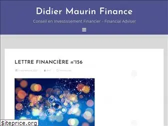 didiermaurinfinance.fr