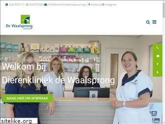 dierenkliniekdewaalsprong.nl