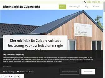 dierenkliniekdezuiderdracht.nl