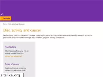 dietandcancerreport.org