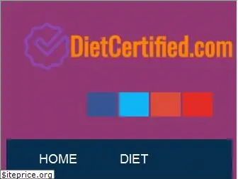 dietcertified.com