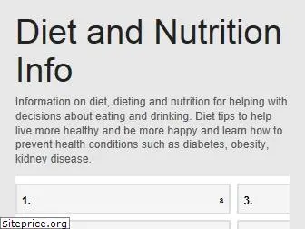 dietnutrition.info