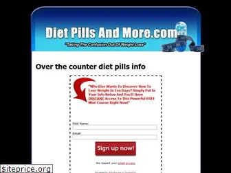 dietpillsandmore.com