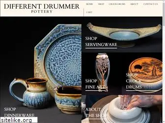 differentdrummerpottery.com