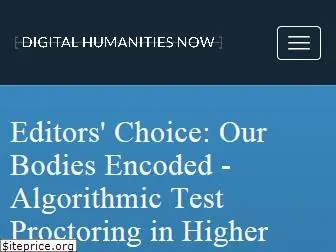 digitalhumanitiesnow.org