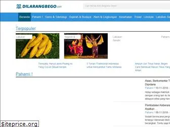 dilarangbego.com