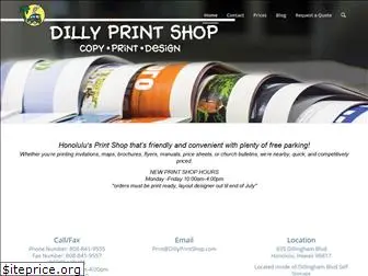 dillyprintshop.com