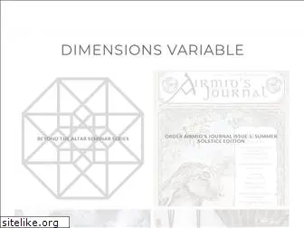 dimensionsvariable.org