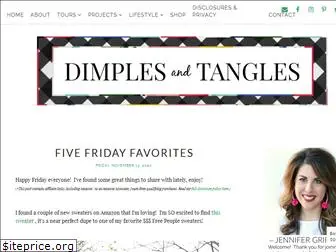 dimplesandtangles.com