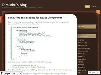 dimuthublog.wordpress.com