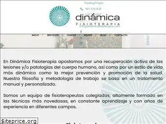 dinamicafisioterapia.com