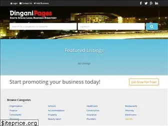 dinganipages.co.za