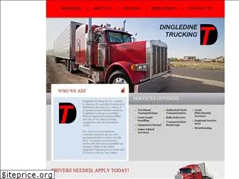 dingledinetrucking.com