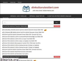 dinkulturutestleri.com