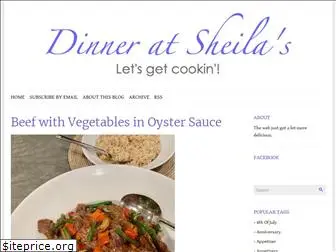 dinneratsheilas.com