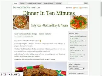 dinnerintenminutes.com