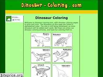 dinosaur-coloring.com