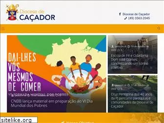 diocesedecacador.org.br