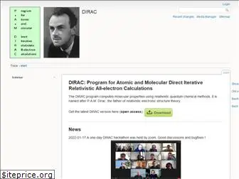 diracprogram.org