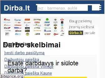 dirba.lt