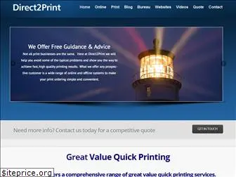 direct2print.co.uk