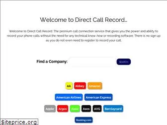directcallrecord.co.uk