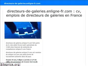 directeurs-de-galeries.enligne-fr.com
