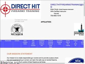 directhitfirearmstraining.com