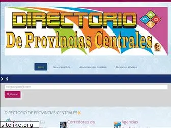 directoriodeprovinciascentrales.com