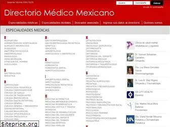 directoriomedicomexicano.com