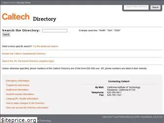 directory.caltech.edu