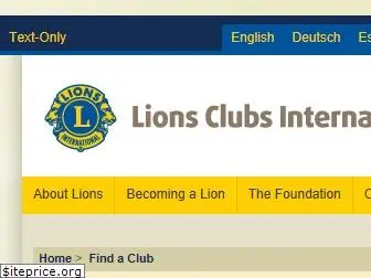 directory.lionsclubs.org