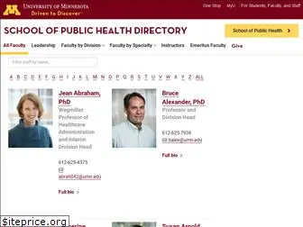 directory.sph.umn.edu