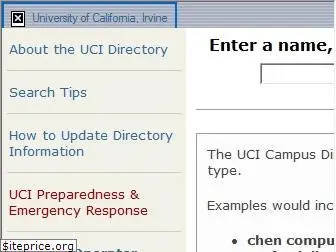 directory.uci.edu