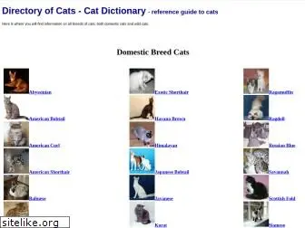 directoryofcats.com