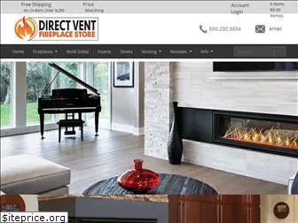 directventfireplacestore.com