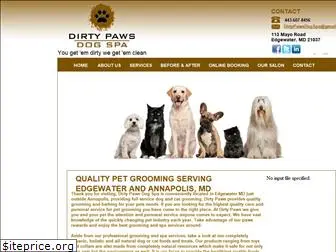 dirtypawsdogspa.com