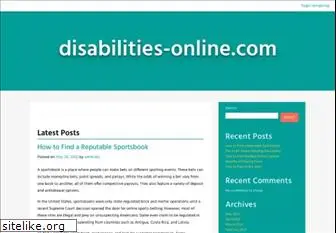 disabilities-online.com