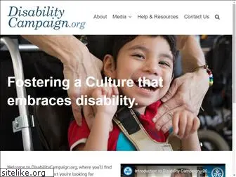 disabilitycampaign.com