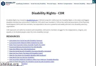 disabilityrights-cdr.org