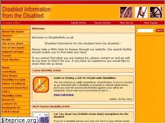 disabledinfo.co.uk