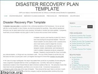 disasterrecoveryplantemplate.org