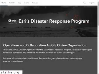 disasterresponse.maps.arcgis.com